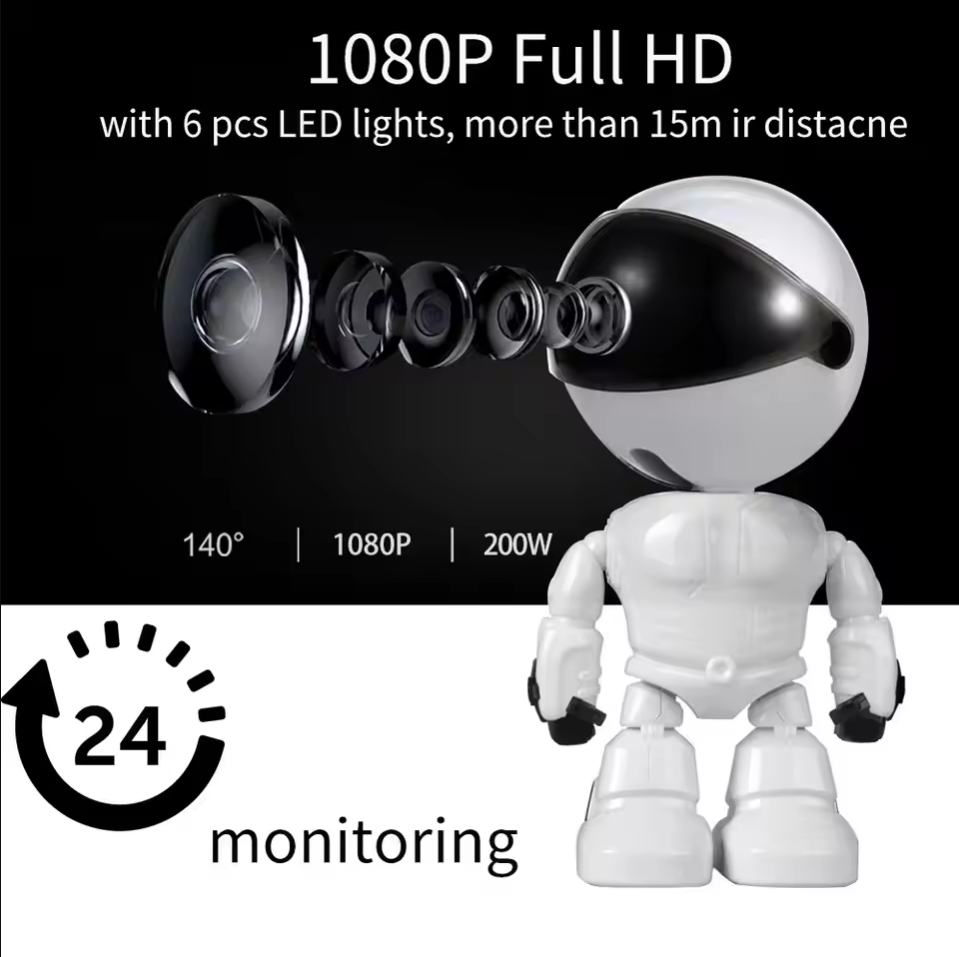 Smart Home Camera Ezviz - Smart Robot WiFi IP Camera 1080P