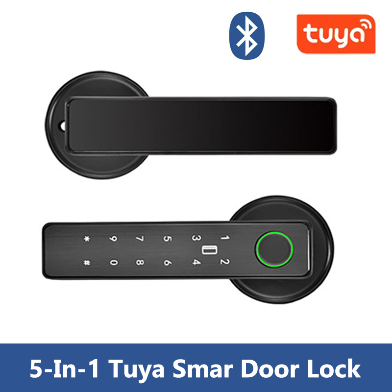 Smart Home Door Lock - Tuya Smart Door Lock Fingerprint Locks