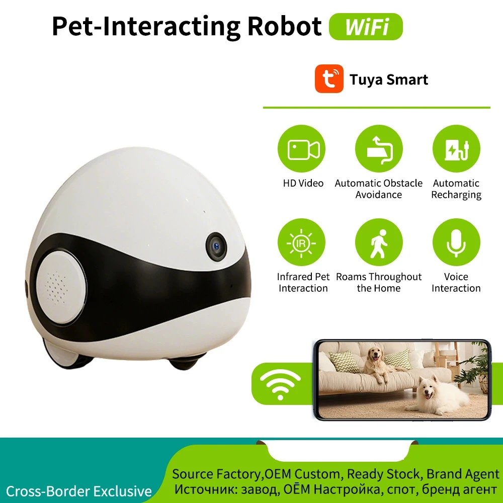 Smart Home Camera Ezviz - Baby WIFI 2MP Camera Robot for