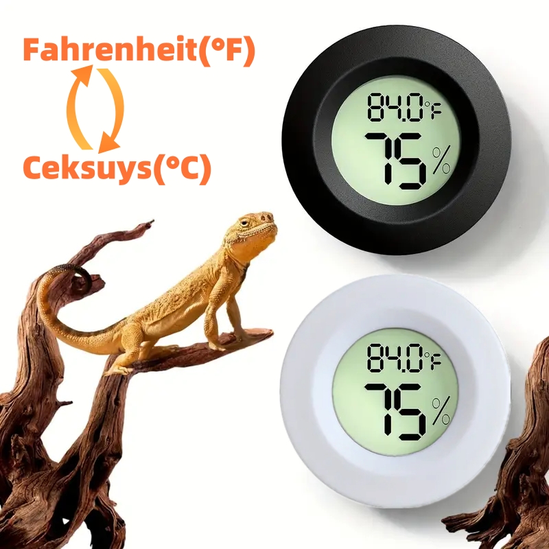 Temperature Sensor - ℉/℃ Mini LCD Digital Thermometer Hygrometer