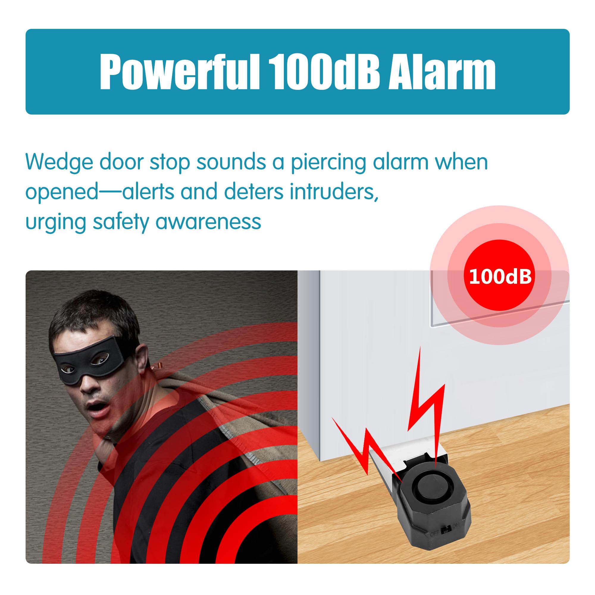 Wireless Door Stop Alarm Syste - Wireless Door Sensor review and price