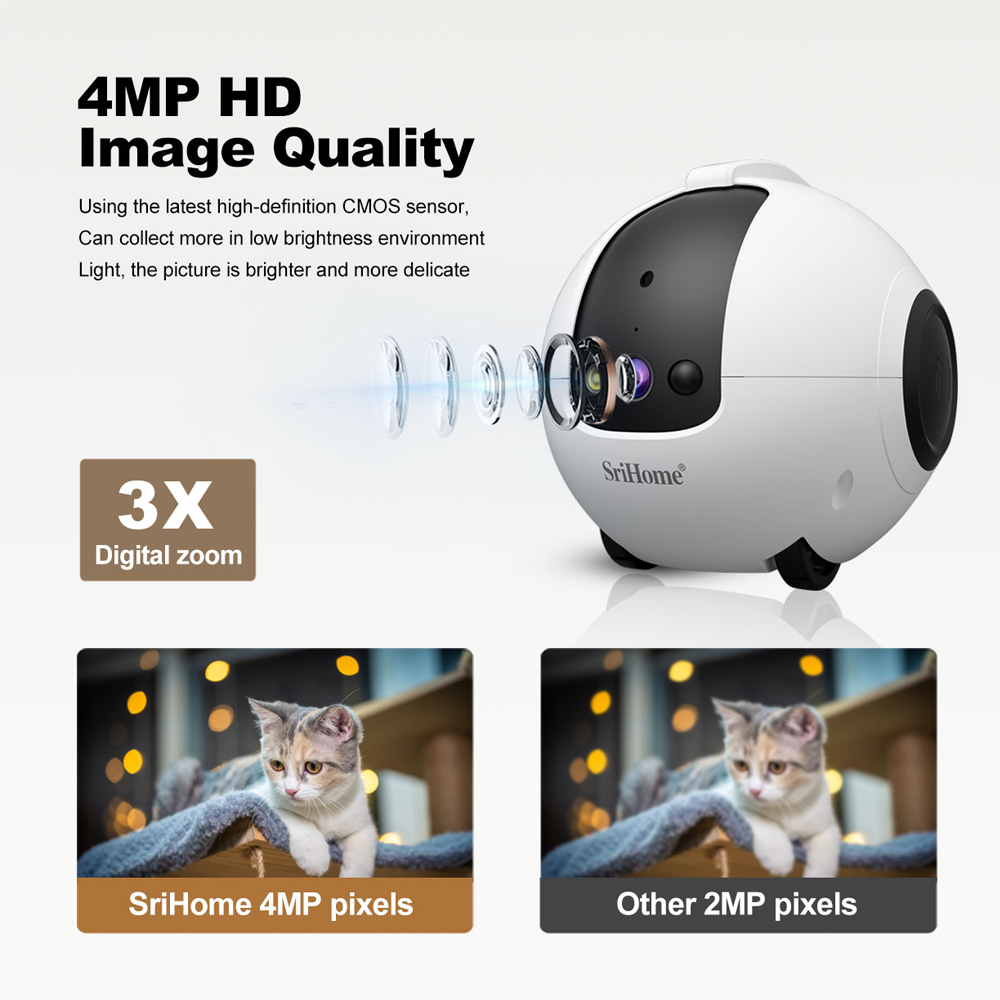 Srihome 4MP Mobile Intelligent - Smart Home Camera Ezviz review and price