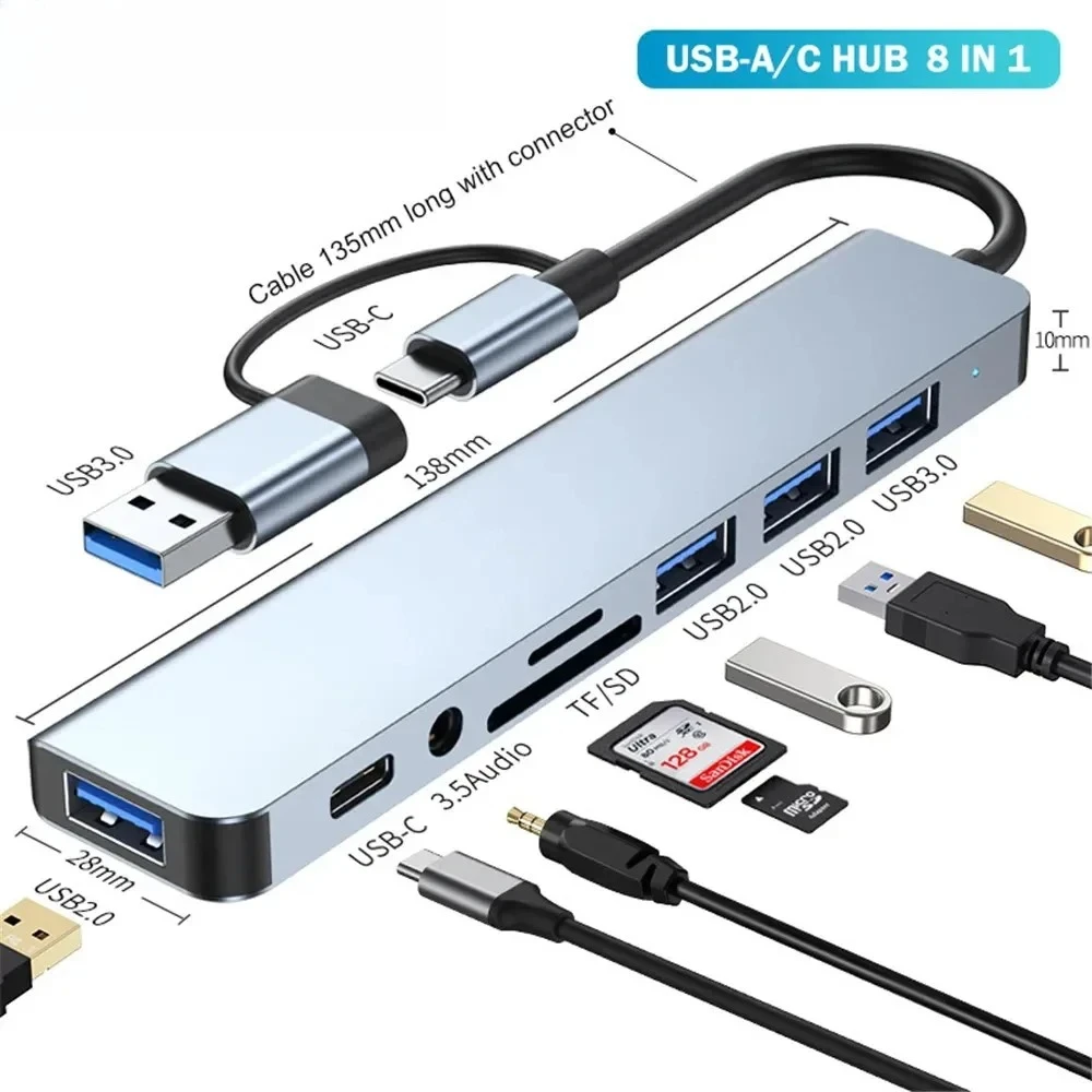 8-in-2 USB C Hub Multiport Ada - Smart Home Hub 2 review and price