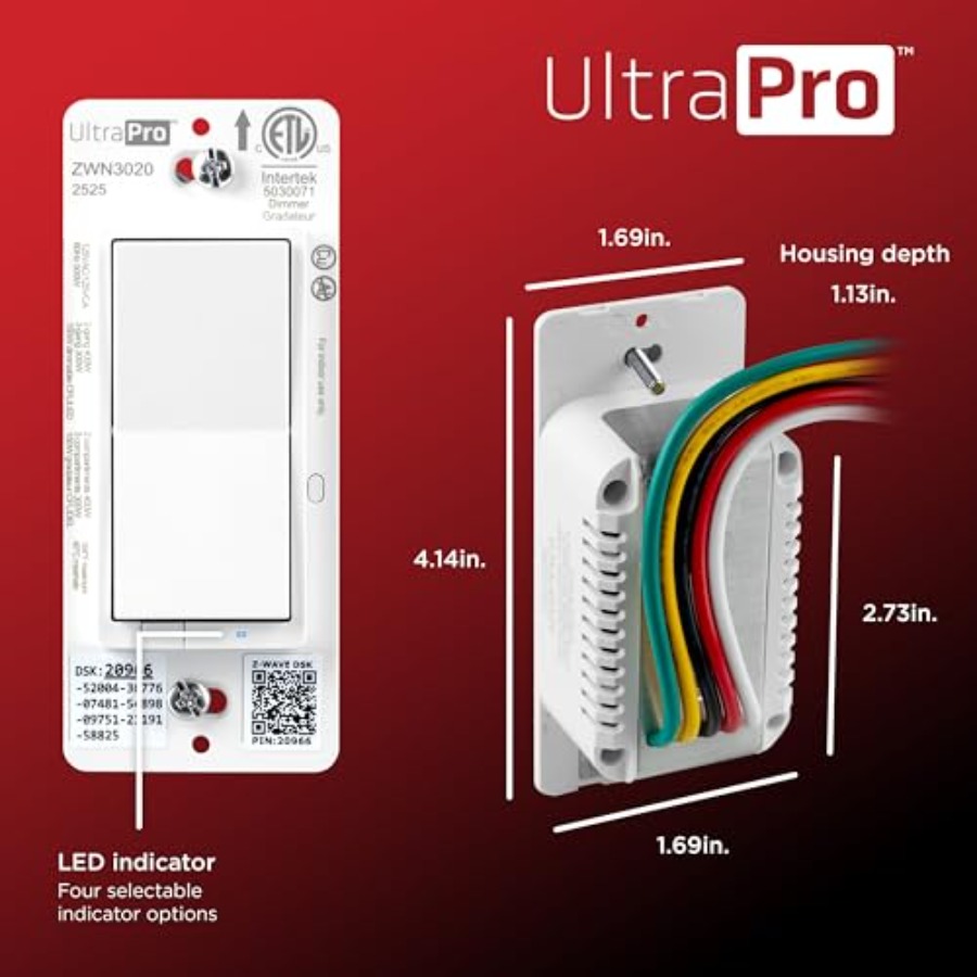 Z-Wave Plus Long Range in-Wall - Smart Home Plus review and price