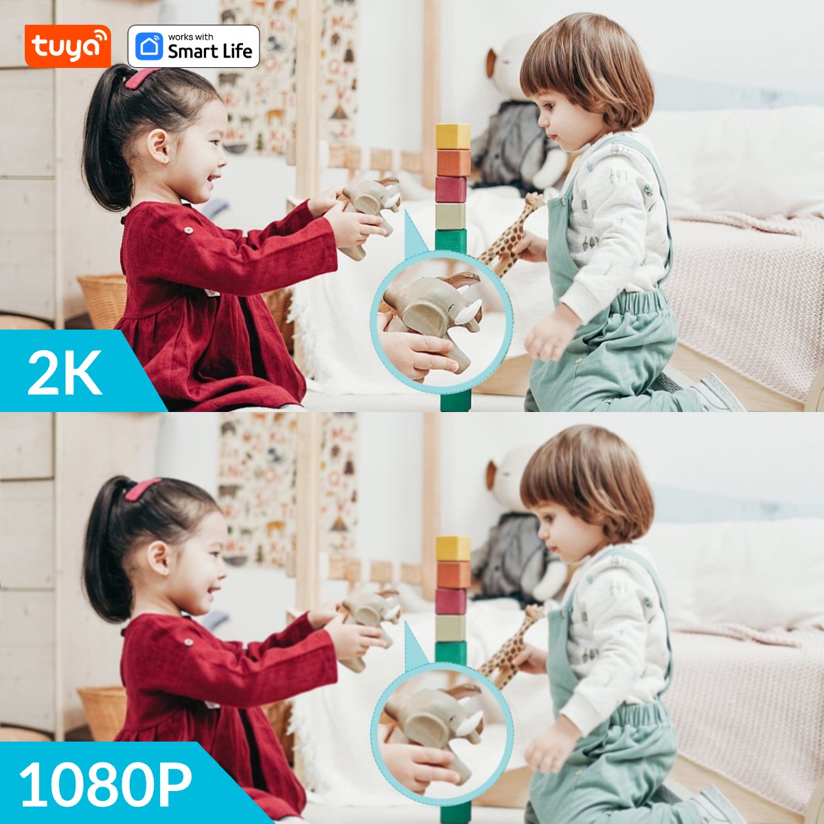 Tuya Smart 2MP HD Indoor Home  - Smart Home Camera Ezviz review and price